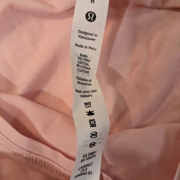 Back in action Lululemon shirt - Picture 4 of 5